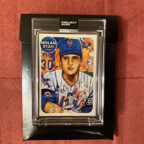Nolan Ryan 1969 Topps Project 2020 Andrew Thiele #67 Artist Proof /20