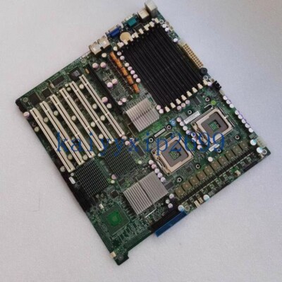1PCS Original SUPER 771 dual pin 6 PCI-X slot motherboard X7DBE-X