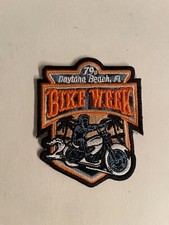 2020 Daytona Beach 79th Annual Bike Week Motorcycle Patch