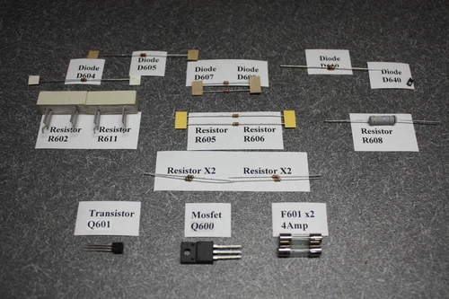 REPAIR KIT 19 PARTS for EMERSON LC320SS2 BOARD BA17F8F0102-2 BA17F1F0102-4 5 EK1