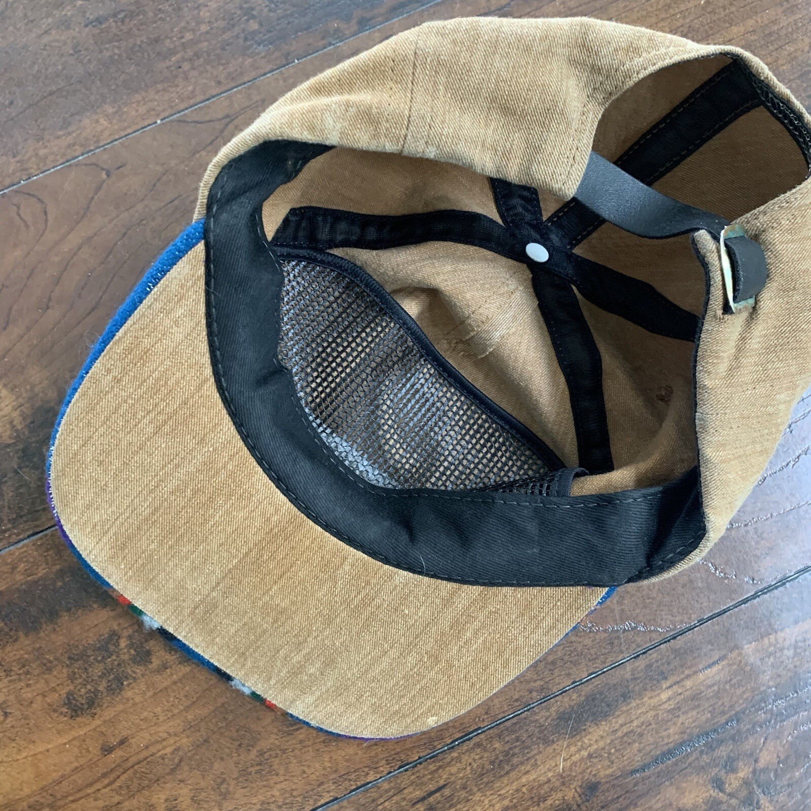 Vintage Pendleton Wool Men Strapback Ajustable Az… - image 9