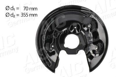 AIC 56162 splash panel, brake disc for Audi, Seat, VW