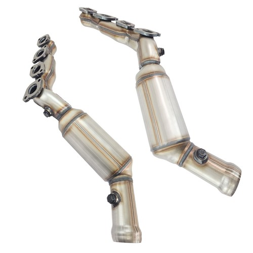 Pair manifold Catalytic Converter for BMW X5 2006-2010 4.8L w/ More Catalyst