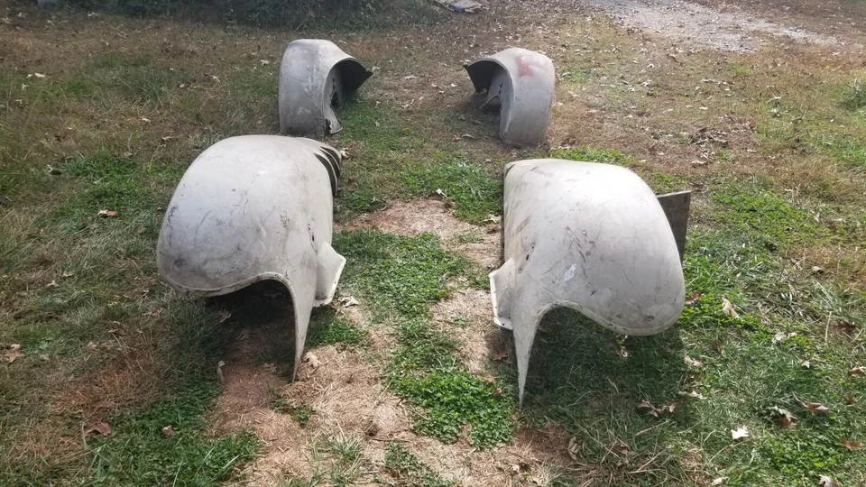 Guardabarros delanteros y traseros Mercedes Benz modelo S o SS 1930 RARO Foto 3 de 4