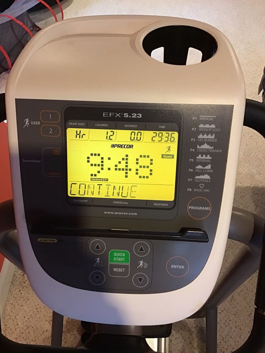 Elliptical Cross Trainer Precor Efx 523 Elliptical Top Precor Efx