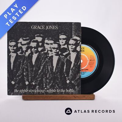 Grace Jones - The Apple Stretching · Nipple To The Bottle - 7'' Vinyl Record