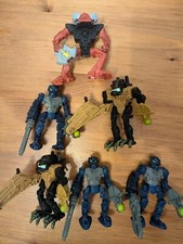 Lego Bionicle McDonald's Happy Meal Action Figure Toys Lot of 7 Vtg
