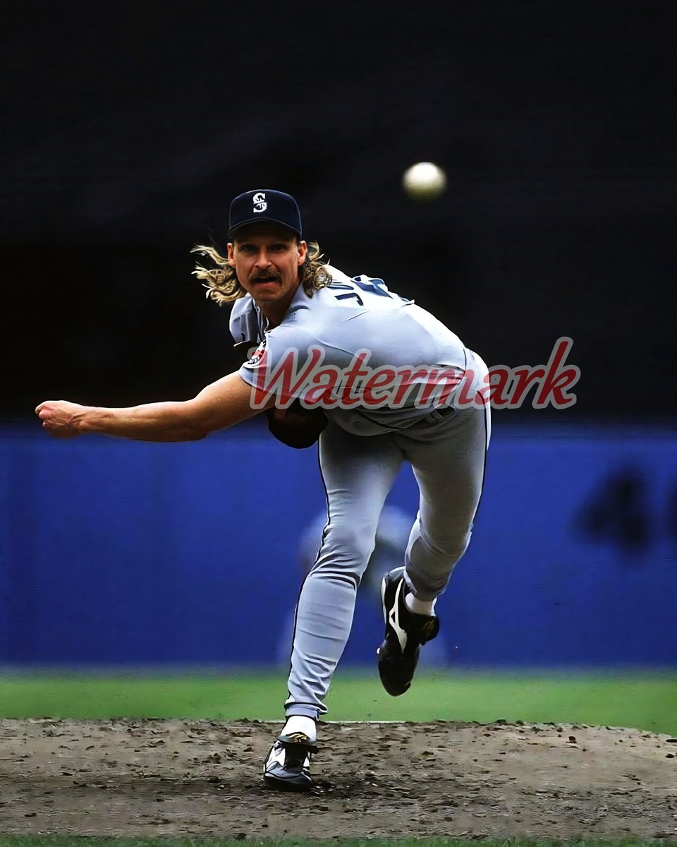 MLB 1990's Seattle Mariners Randy Johnson on the Mound Color 8 X