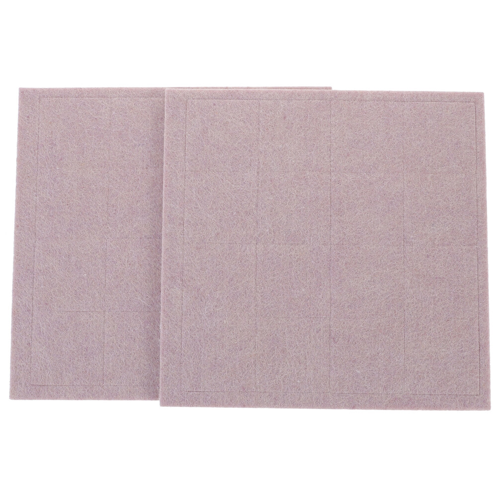 32pcs Felt Furniture Pads Chair Leg Pads Antiskid Furniture Pads Self