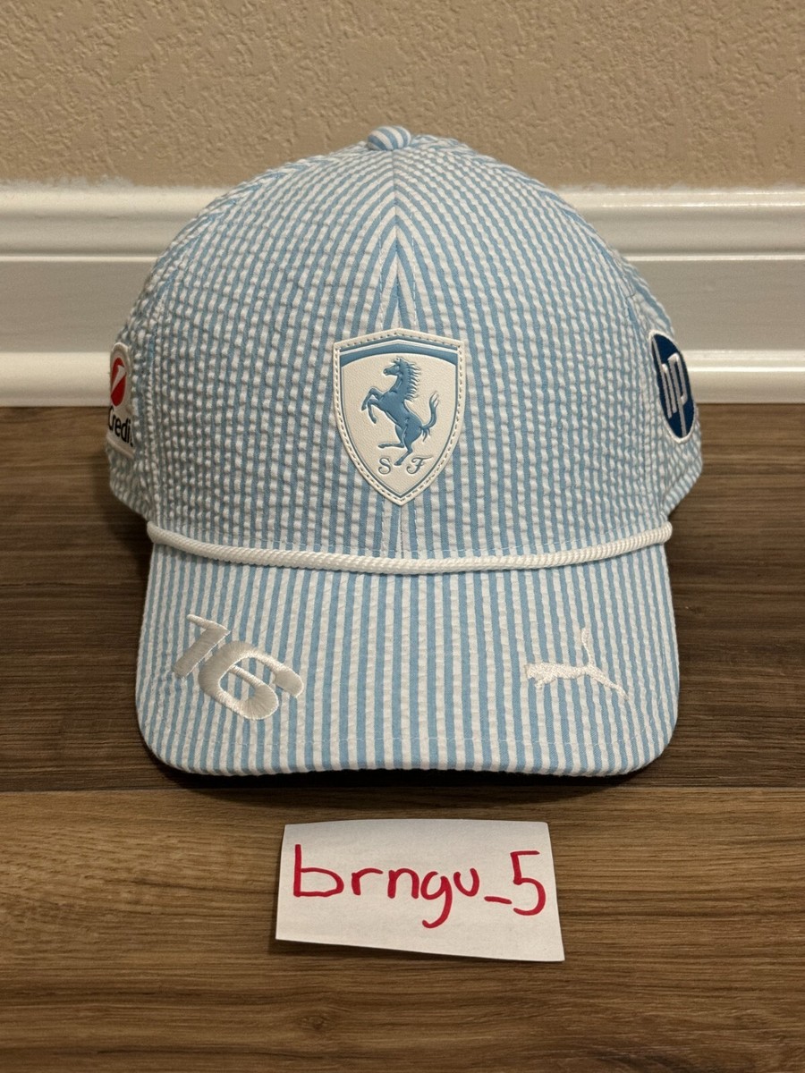 F1 シャルル ルクレール 2025 モナコGP CAP Puma Scuderia Ferrari Charles Leclerc 2025 Monaco Grand Prix