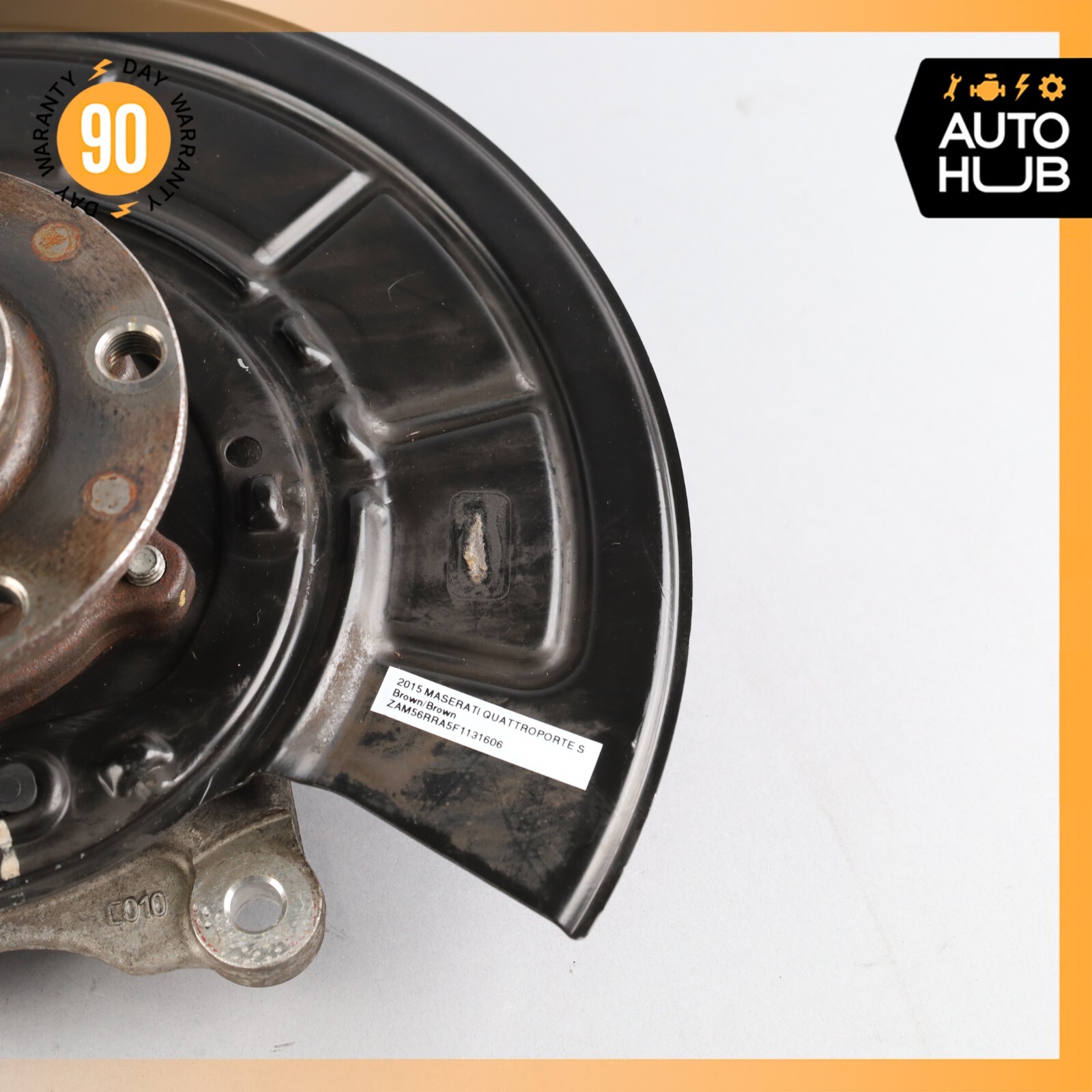 14-17 Maserati Quattroporte SQ4 M156 Rear Left Side Spindle Knuckle Hub OEM 32k