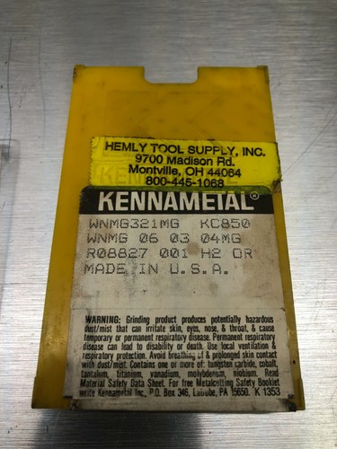 Kennametal Inserti di tornitura in carburo - WNMG321MG KC850, 060304MG - Foto 3 di 3