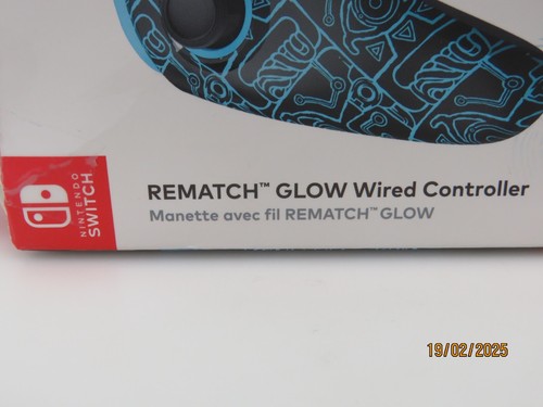 PDP - REMATCH Wired Controller Zelda Glow In The Dark for Nintendo Switch - Picture 2 of 7