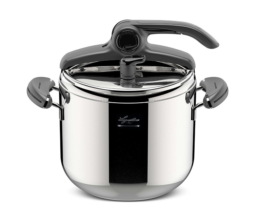 Lagostina Mia 7L LagoEasy'Up - Pentola a Pressione Induzione Inox 18/10