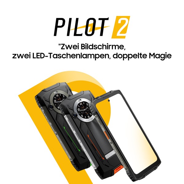Blackview OSCAL PILOT 2 24GB256GB 65 Android 14 8800mAh Outdoor Smartphone - image 2