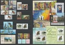Moldavia 2021 Set Completo/Anno Completo MNH Francobolli, Blocchi, Fogli e Libretto