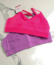 Justice Girls 2 Pack Everyday Bra - Pink/Purple