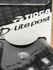 TIOGA D-Lite PIVOTAL SEATPOST 25.4 75MM BLACK BMX CLAMP NYLON COMPOSITE RIDE LIT — photo 2