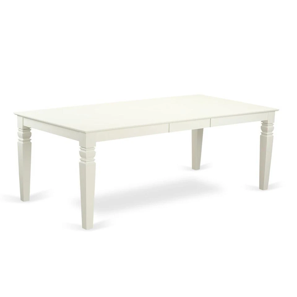 9 PcTable set with a Dining Table and 8 Dining Chairs in Linen ... - Image 3 of 4