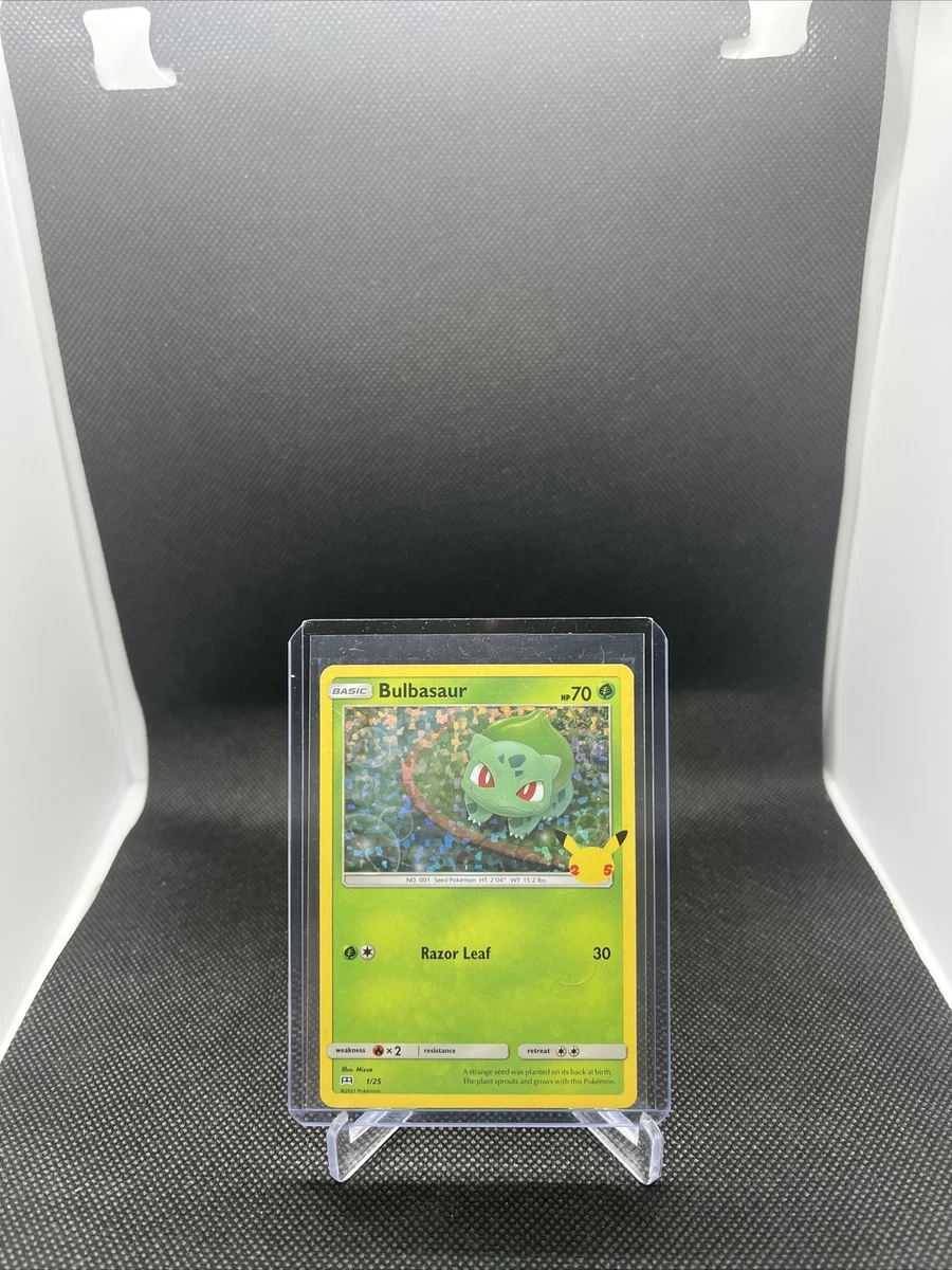 Bulbasaur - 1/25 - Holo - McDonald's 25th Anniversary Promo - Pokemon »  Pokemon Singles » McDonald's Promos - Collector Legion