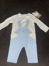 NWT Angel Dear Boutique 1 Piece Bunny Romper Outfit Size 0-3 Months B7