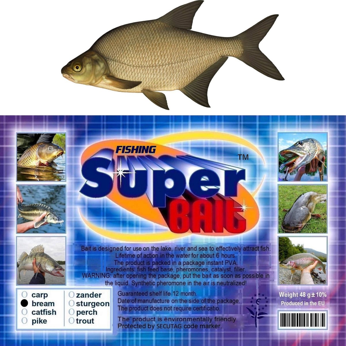 Appât Activateur à Phéromones Pour Bar - Super Bass Bait Activator, Attractif Puissant