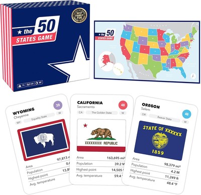 The 50 States Game - US Geography Board - Educational for Kids &... 