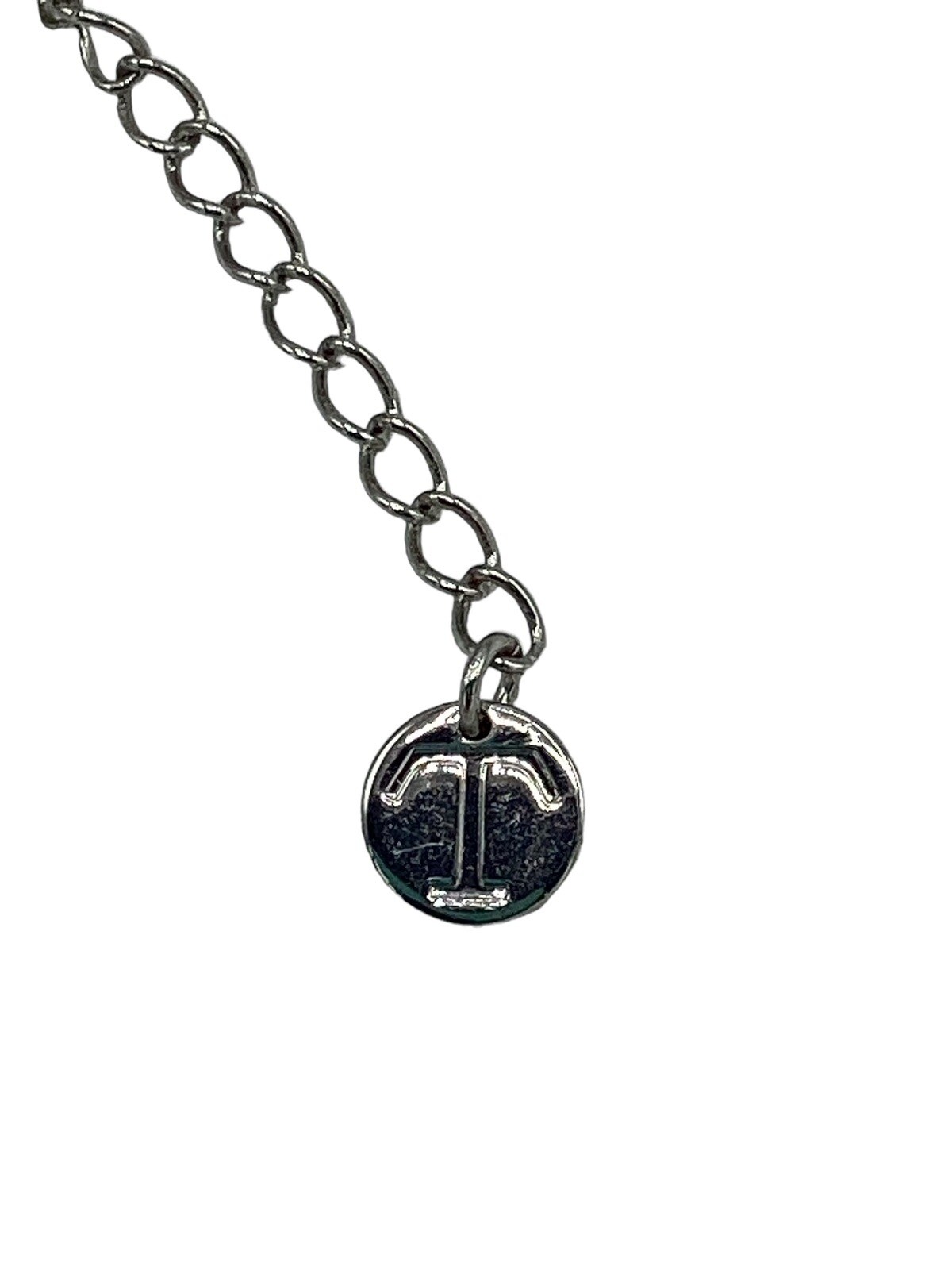 Talbots Gray Translucent Beaded Silver Tone Neckl… - image 9