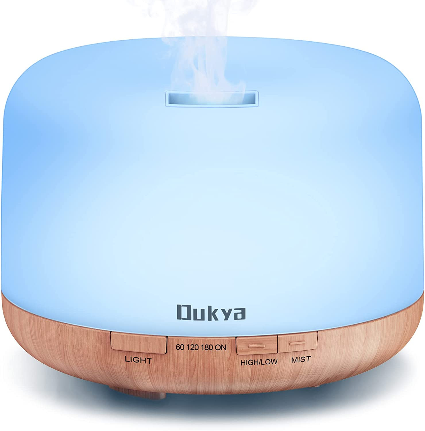 Dukya 500Ml Essential Oil Diffuser Ultrasonic Aromatherapy Fragrance Vaporizer