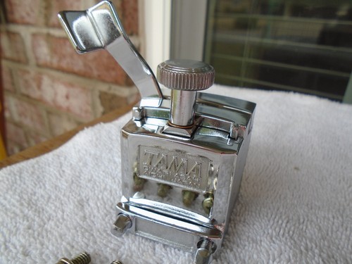 VINTAGE 1980's TAMA MASTERCRAFT SNARE DRUM POWER ACTION SWITCH STRAINER-MINTY! - Picture 2 of 8