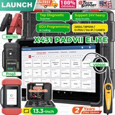 2023 LAUNCH X431 PAD VII Elite Upgraded of X4...