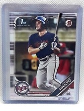 Anthony Prato 2019 Bowman Draft Prospect - 1st #BD-101 - Minnesota Twins