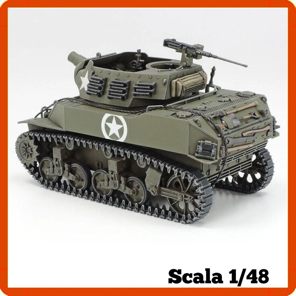 Modellino carro armato Tamiya US HOWITZER scala 1:48 modellismo militare statico - Immagine 2 di 4