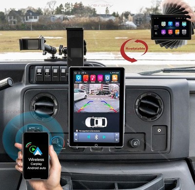 10.1'' Rotatable Android Car Radio CarPlay for  Ford E150 E250 E350 2009-16