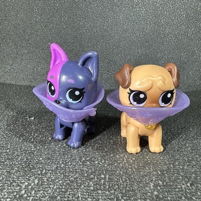 Pet Rescue Zuru 5 Surprise Dog Figure - Wagson & Bowie Frenchie Pug Lot