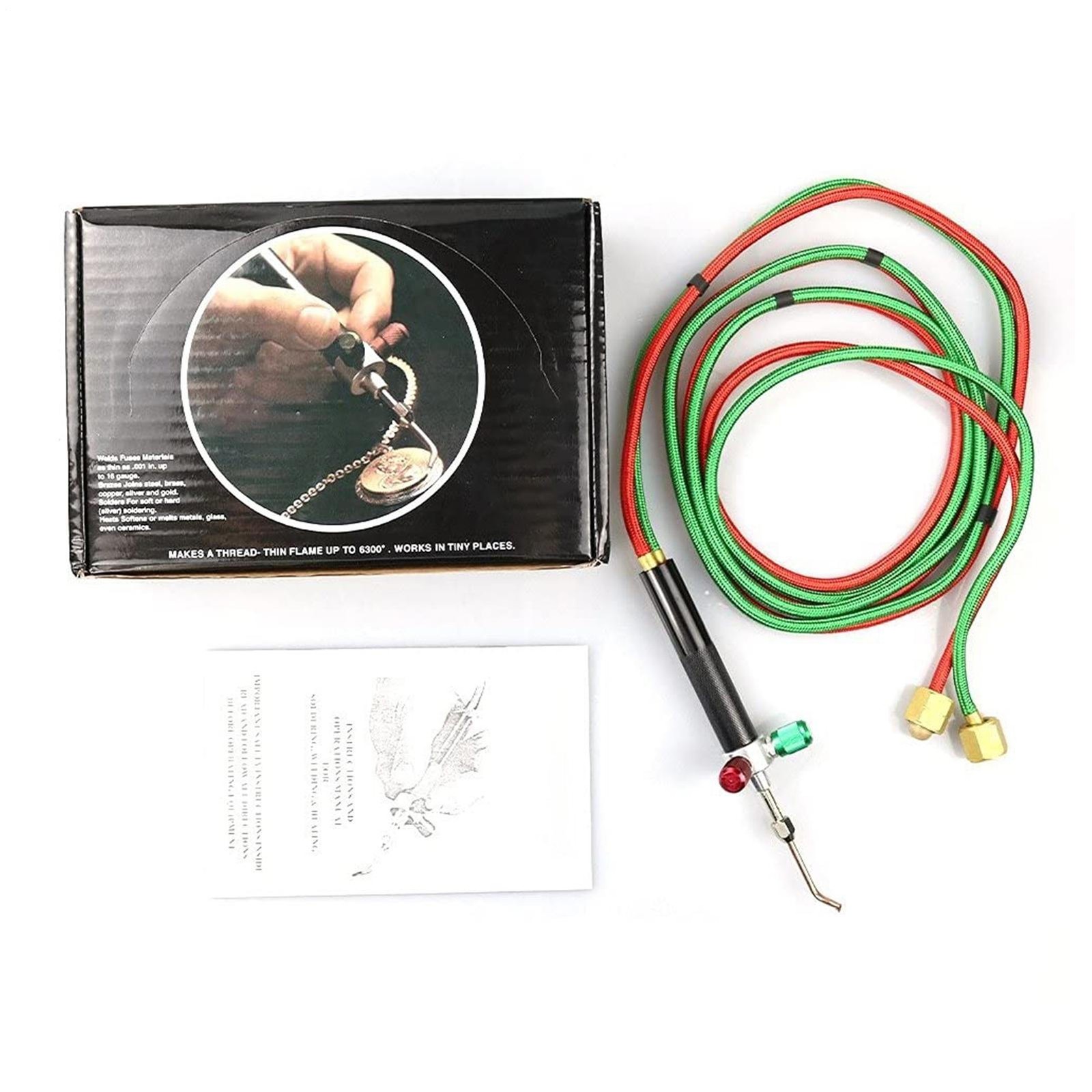 Jewelry Jewelers Liquefied Gas Little Torch Welding Soldering Kit WIth 5Pcs Tips
