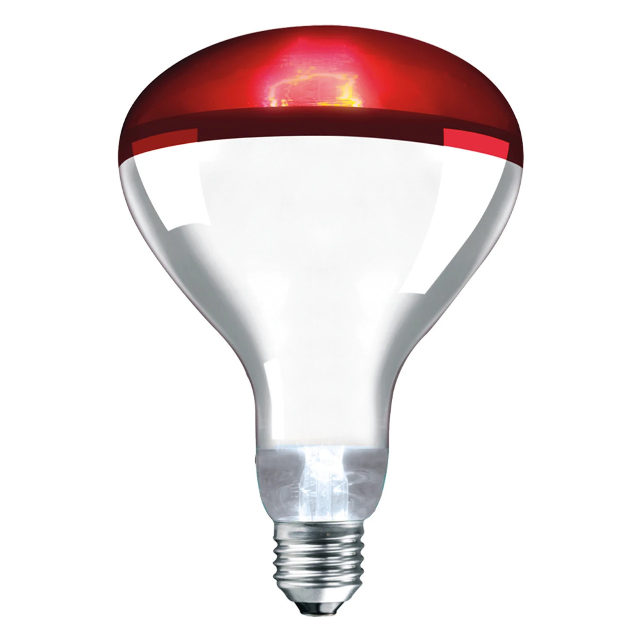 Infra Red 250 Watt ES Crompton Hard Glass 250W Ruby Red E27 Heat Lamp