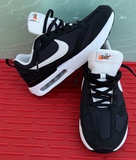 Nike Air Max Shoes Size 7Y Youth Black Summit White Comfort Shoes DH3157 002 .