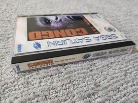 Congo: The Movie-The Lost City of Zinj (Sega Saturn, 1996)  CIB W Reg Card GREAT