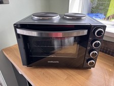 Cookworks 28L Mini Oven with Hob only used twice fantastic condition see pics