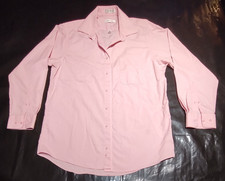 Pierre Cardin Mens Easy Care Formal Shirt Size 32 15 1/2 Medium Pink BL17