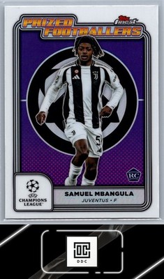 2024-25 Finest UEFA Club Competitions #PF-14 Samuel Mbangula Prized Footballers