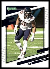 Khalil Mack 2021 Donruss #203 Chicago Bears NFL READ FREE SHIPPING AutographDen