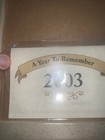 New Framed 2003 Nickle and Penny American coin collection four coins framed COA — photo 8