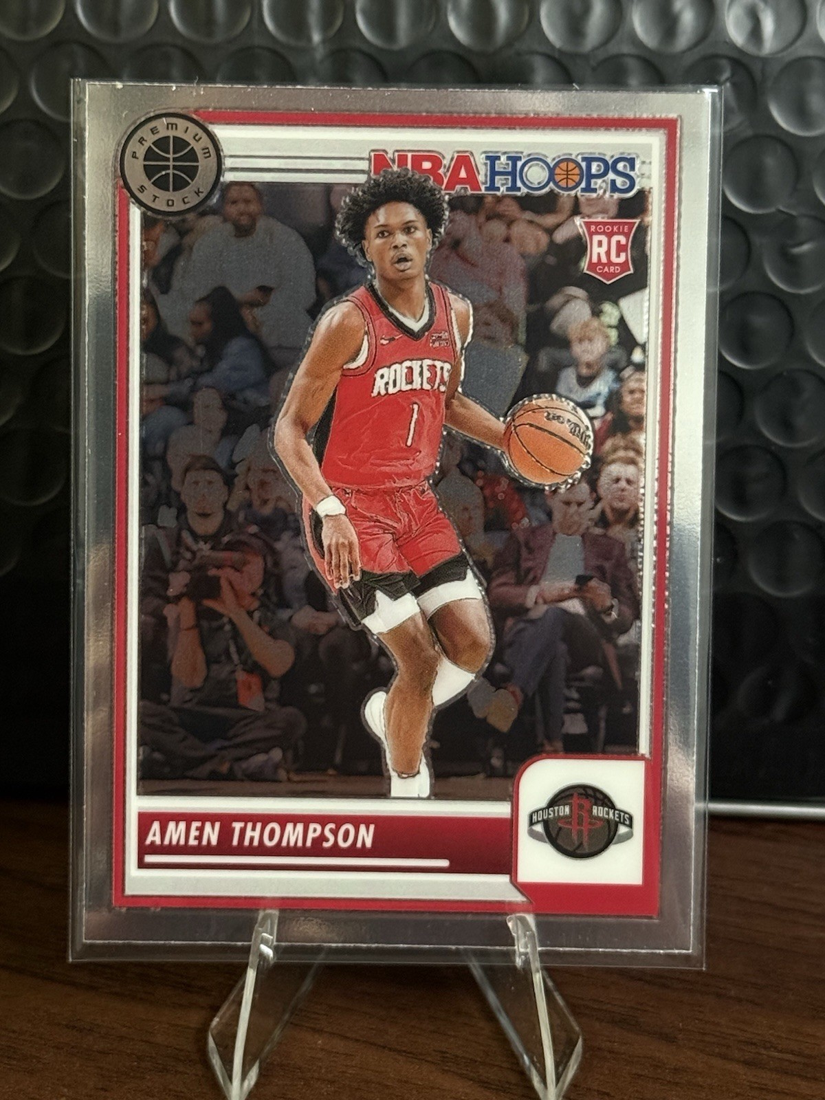 🔥2023-24 Panini HOOPS Premium Stock #86 AMEN THOMPSON Rookie (RC) Rockets🔥