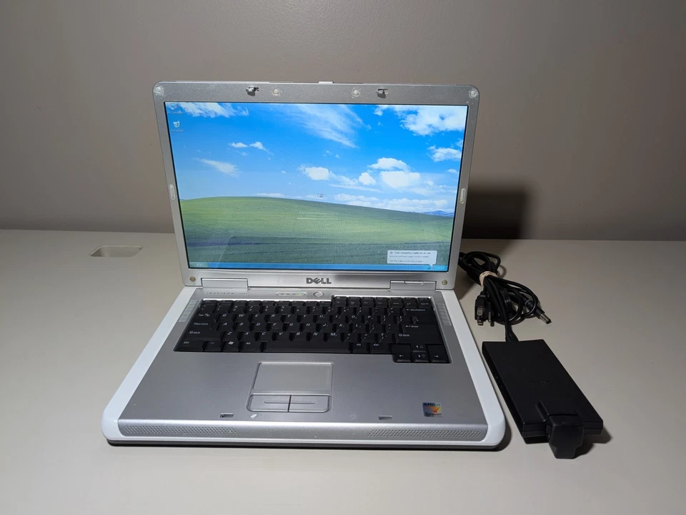 15" Dell Inspiron 1501 — AMD Turion 64 • 2GB RAM • 128GB SSD • DVDRW • XP 32-Bit - Image 2 of 4