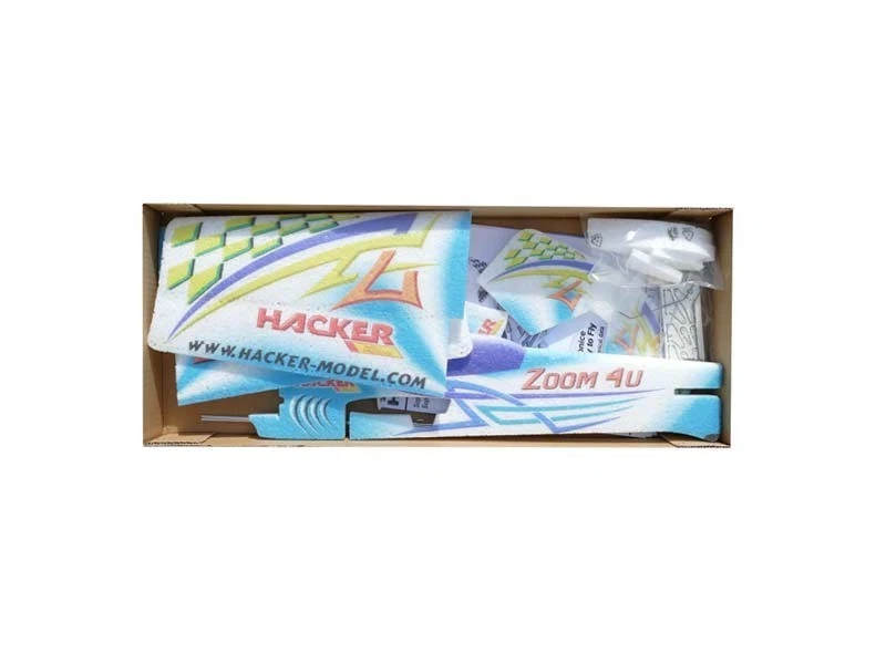 Hacker Model Zoom 4U ARF EPP 650mm 180g Type B Blue - Bild 2 von 2