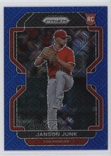 2022 Panini Prizm Tier II Blue Mojo Prizm 182/199 Janson Junk #139 0q3