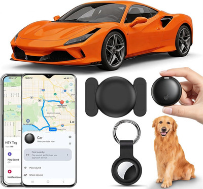 Magnetic GPS Car Tracker 2026, IP68, No Subscription, iOS & Android Compatible
