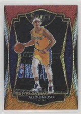 2020 Panini Select Premier Level Red White Orange Shimmer Prizm Alex Caruso 19lb